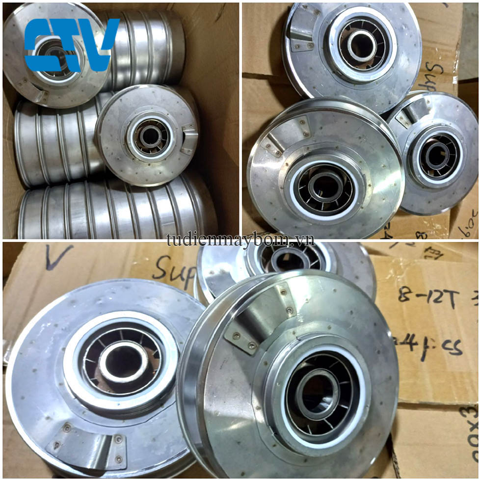 Tác dụng của buồng cánh trong máy bơm Grundfos trục đứng